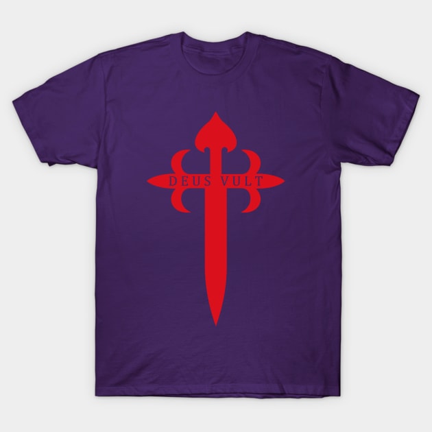 St James Cross T-Shirt T-Shirt by Leo Carneiro